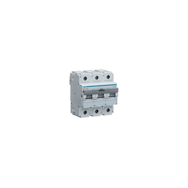 Hager HMD380 3P 80A 15KA D Curve Circuit Breaker