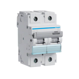 Hager HMD299 2P 125A 15KA D Curve Circuit Breaker