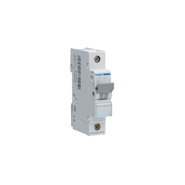 Hager HMD199 1P 125A 15KA D Curve Circuit Breaker