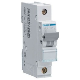 Hager HMD180 1P 80A 15KA D Curve Circuit Breaker