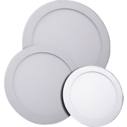 Pioled ST-HF01-PIO-008 12W LED Round Panel Light Cool White