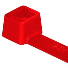 Hellermann BE-HEL-0000442 T18R Cable Ties 100/PKT - Colour / Red